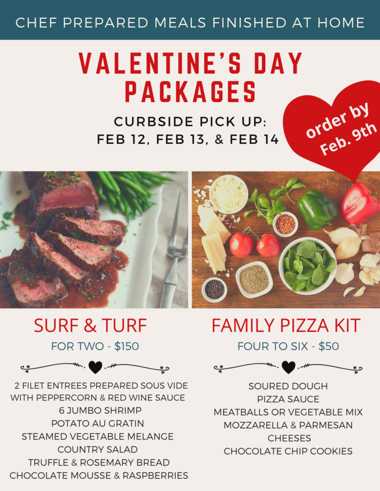 Valentine’s Day Chef Prepared Meal Kits – Project 658